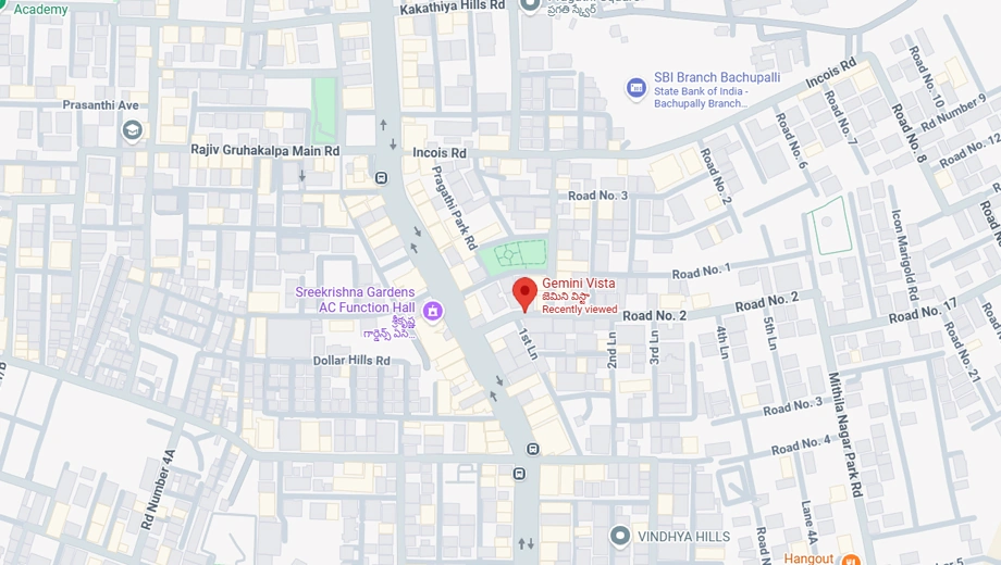 Location of Gemini Vista - Image 390134