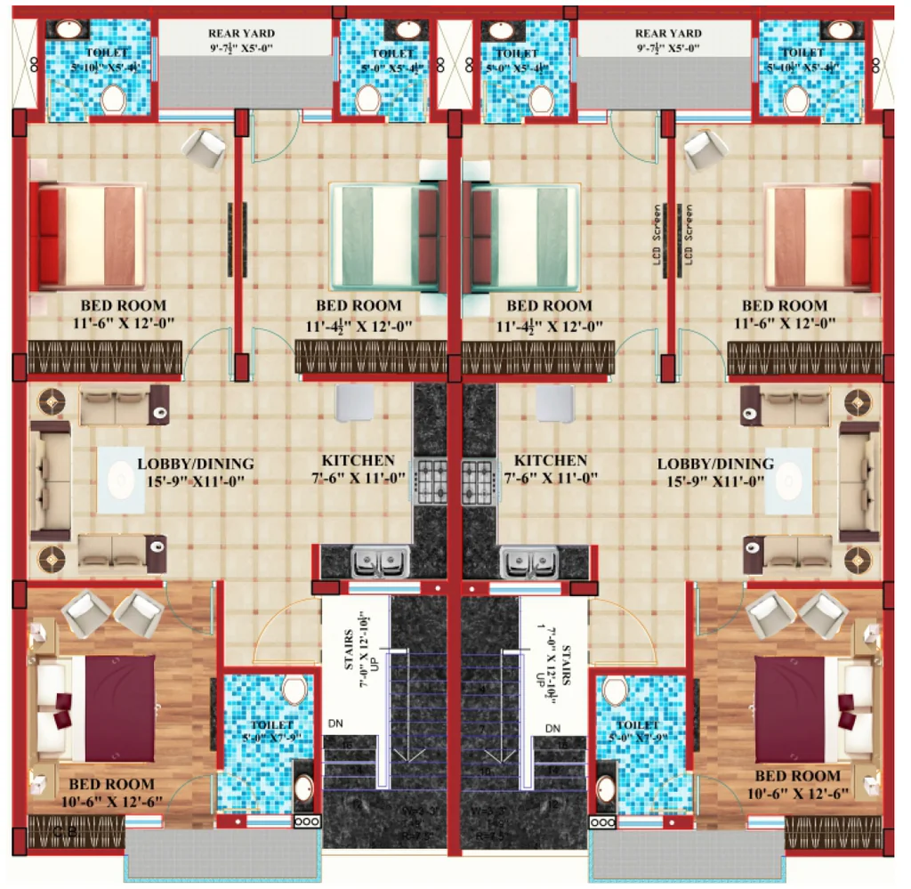 Floor Plan of AV Gobind Enclave in Mohali, Chandigarh - Image 389917