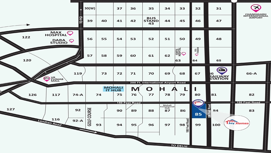 Location of Joy Homes - Image 389928