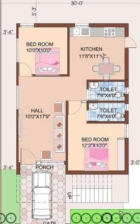 2 BHK Flat in Tanmai Homes in Pragathi Nagar, Hyderabad - Image 912417