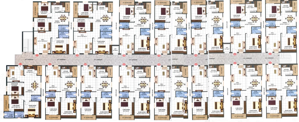Floor Plan of Sai Teja Shiva Bhargava in Chandanagar, Hyderabad - Image 390123