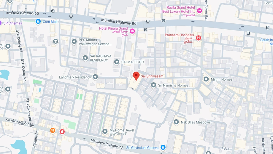 Location of Sai Teja Shiva Bhargava - Image 390124
