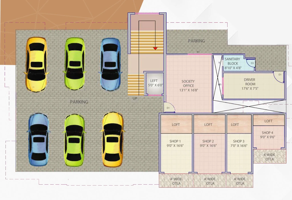 Master Plan of JK Crystal Apartment in Khopoli, Navi Mumbai - Image 390376