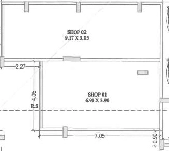 Floor Plan of Commercial Swaranjali Heights in Khopoli, Navi Mumbai - Image 390390
