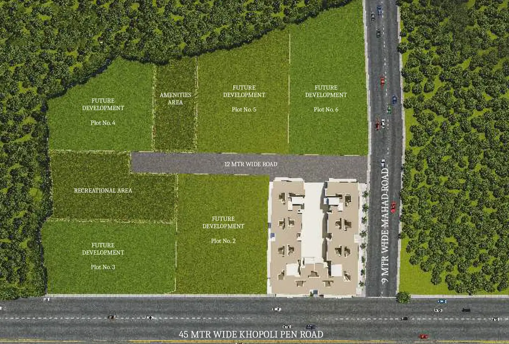 Master Plan of Commercial Bonzer Silvra One in Khopoli, Navi Mumbai - Image 390528