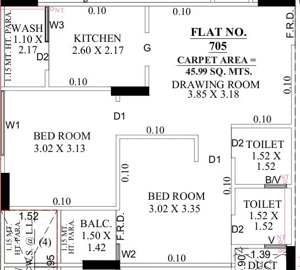 2 BHK Flat in GB Florra Lavish in Lambha, Ahmedabad - Image 912432