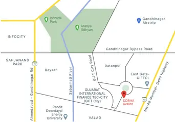 Location of Sobha Avalon - Image 28277