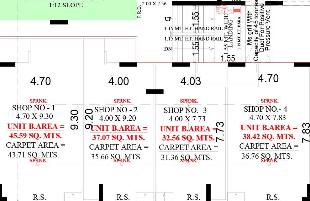 Floor Plan of Commercial GB Florra Lavish in Lambha, Ahmedabad - Image 390243