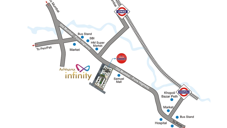 Location of Ashiyana Infinity - Image 391753