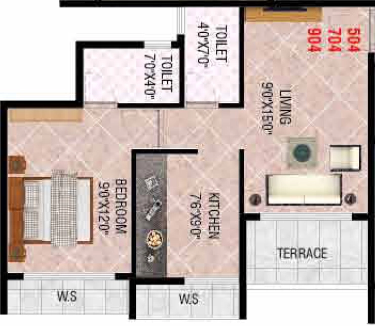 1 BHK Flat in Classic Central Plaza in Khopoli, Navi Mumbai - Image 912927