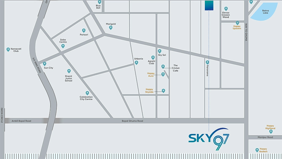 Location of Happy Sky 97 - Image 390306