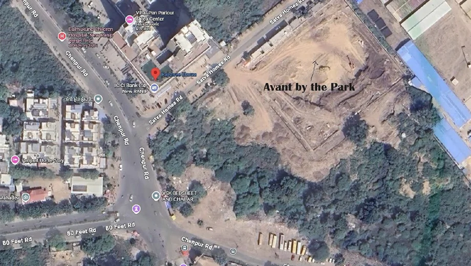 Location of Harasiddh Avant by the Park - Image 390323