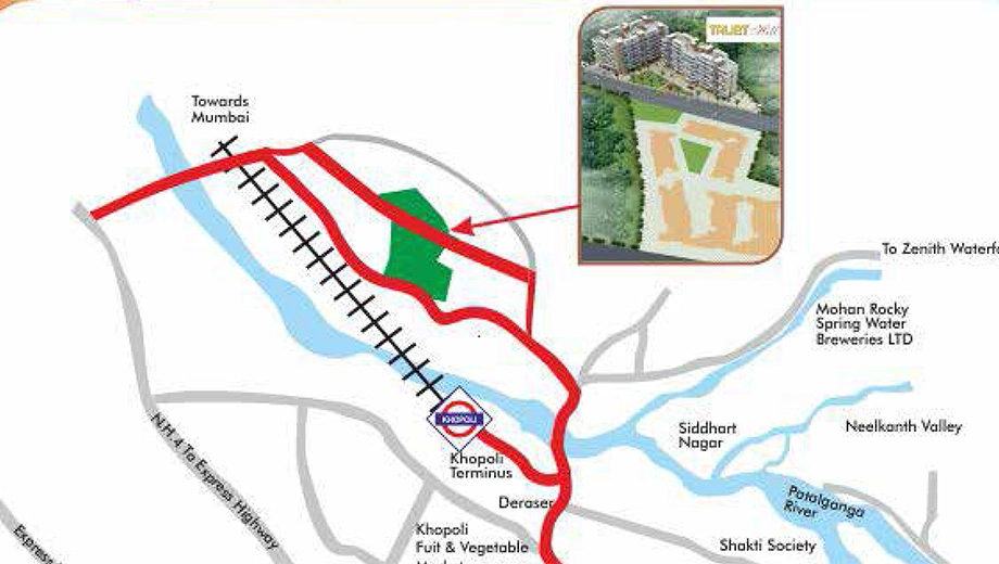 Location of Commercial Trust Buildcon Raghunath Vihar - Image 391483