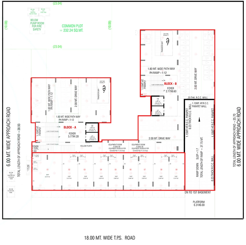 Master Plan of Jal Highland Heights in Nana Chiloda, Ahmedabad - Image 390344