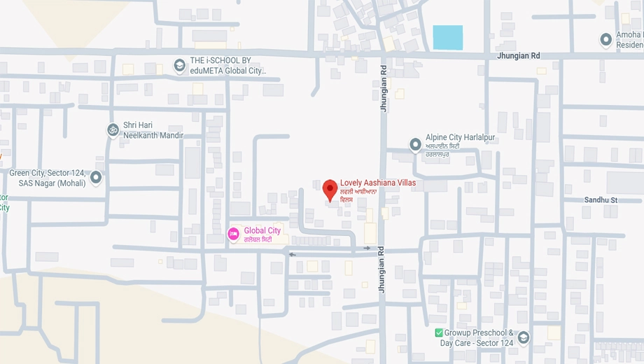 Location of Lovely Aashiana - Image 390407