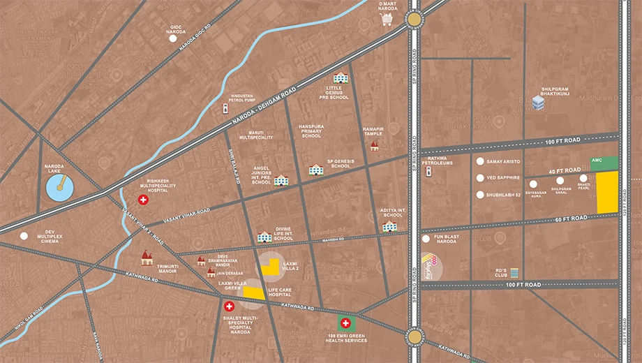 Location of Laxmi The Universe - Image 390428