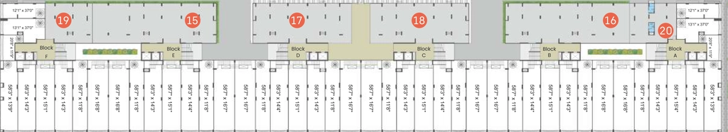 Floor Plan of Commercial Laxmi The Universe in Hanspura, Ahmedabad - Image 390448