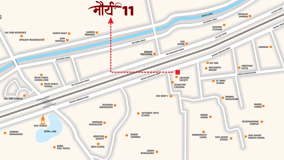 Location of Murlidhar Maurya 11 - Image 390471