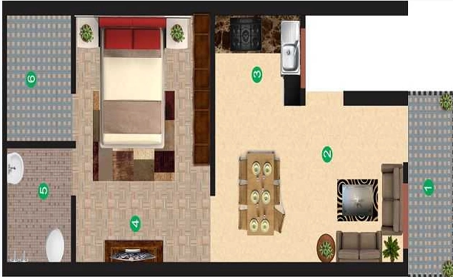 1 BHK Flat in RC NH Homes in Mohali, Chandigarh - Image 912556