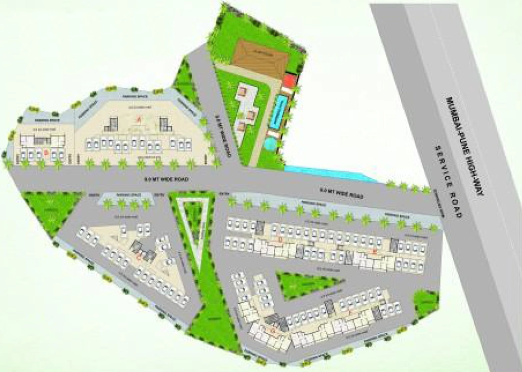 Master Plan of Shreeji Hillwood in Khopoli, Navi Mumbai - Image 391497