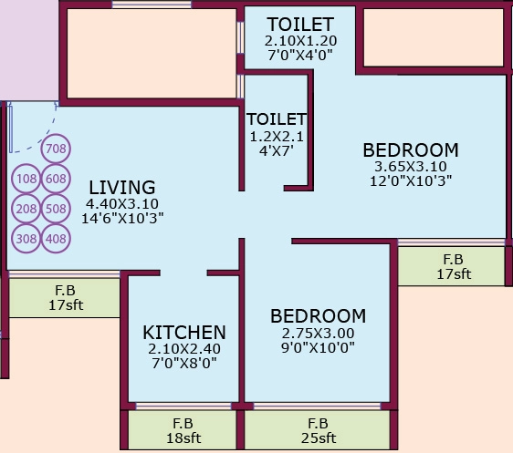2 BHK Flat in Prabhu Lok in Khopoli, Navi Mumbai - Image 912950