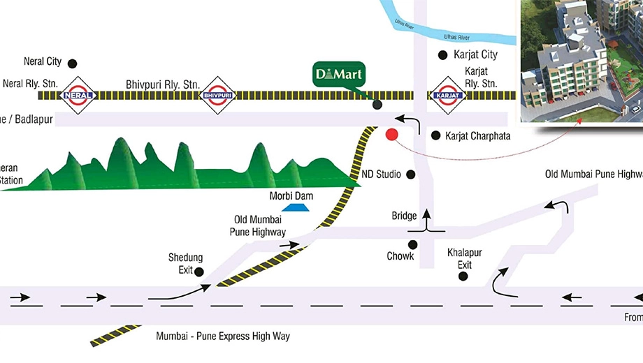 Location of Sagar Sargam Residency - Image 398466
