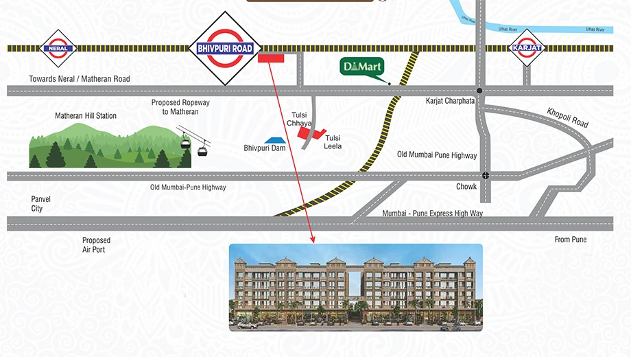 Location of Tulsi Landmark - Image 391510