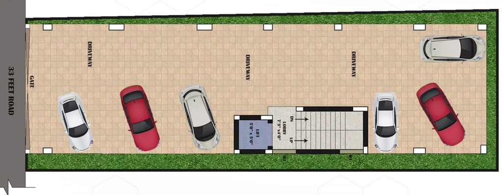 Master Plan of SS Fazza in West Mambalam, Chennai - Image 390601