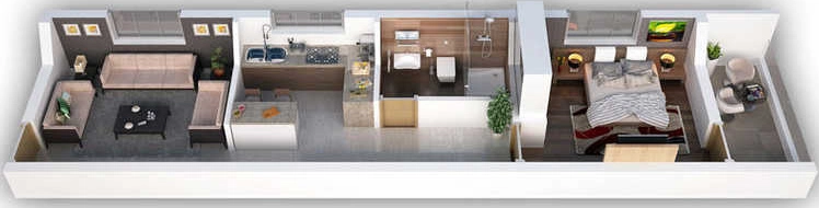 1 BHK Flat in Montag Greens in Karjat, Thane - Image 912957
