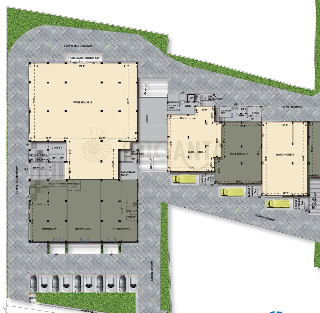 Master Plan of Kandoi Kingston Business Parrk in Cuttack, Bhubaneswar - Image 390872