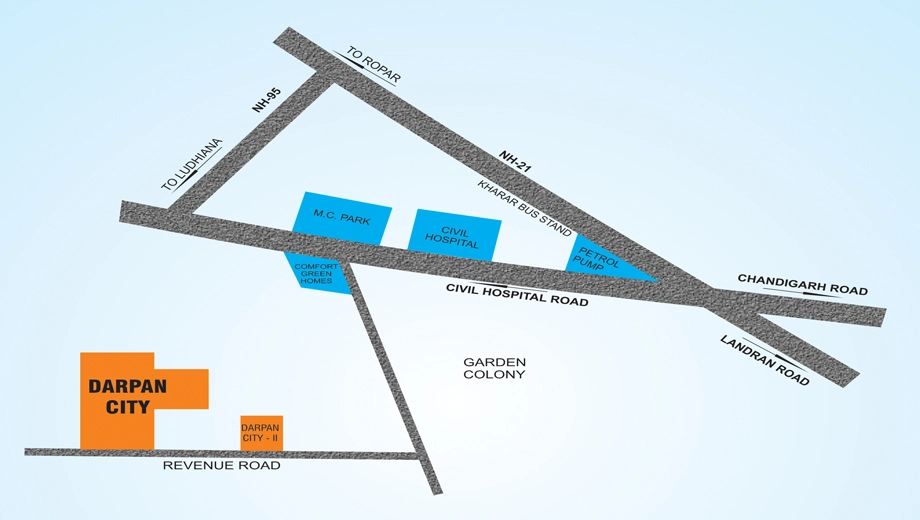 Location of Paradise Darpan Homz - Image 390664