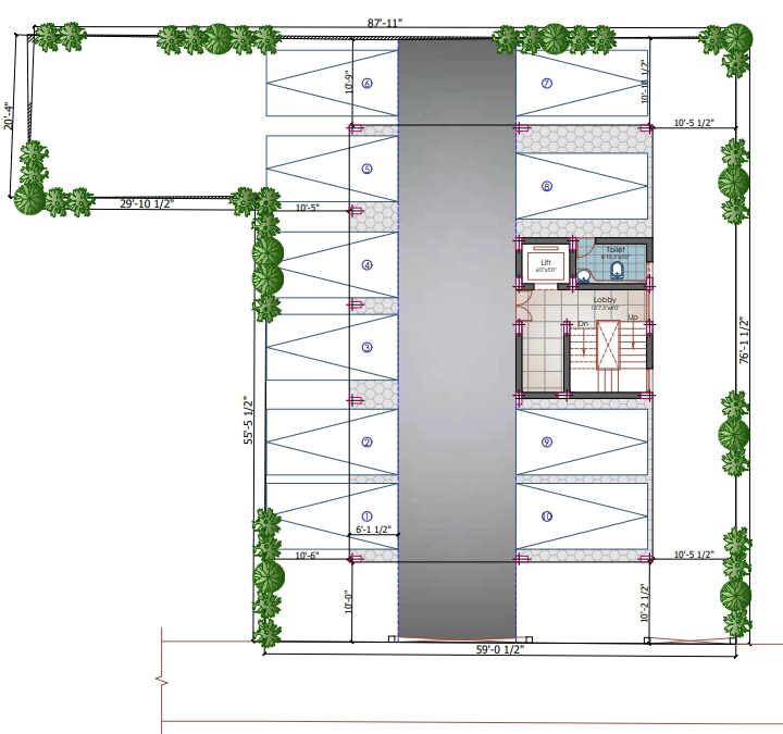 Master Plan of Pushkar AV Serenity in Anna Nagar, Chennai - Image 390679