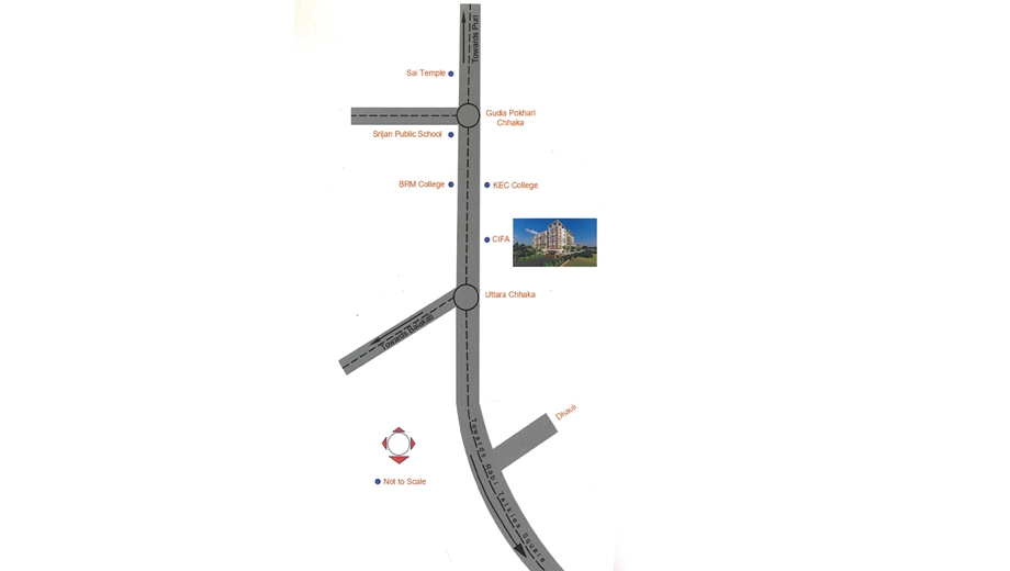 Location of Sai Parx Residency - Image 391130