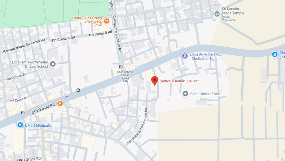 Location of Kap Sathvais Ashok Jubilant - Image 390986