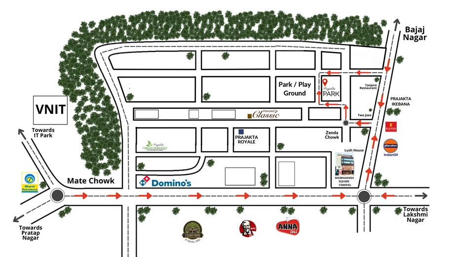 Location of Madhuprabha Prajakta Park - Image 390792