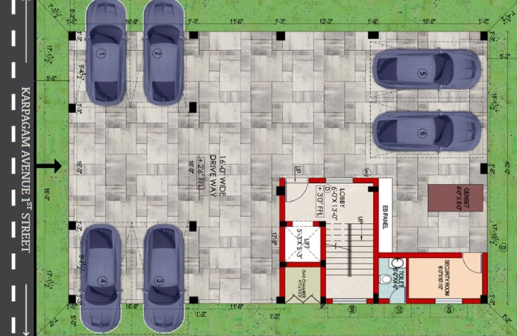 Master Plan of Splendens Karpagam in RA Puram, Chennai - Image 390913