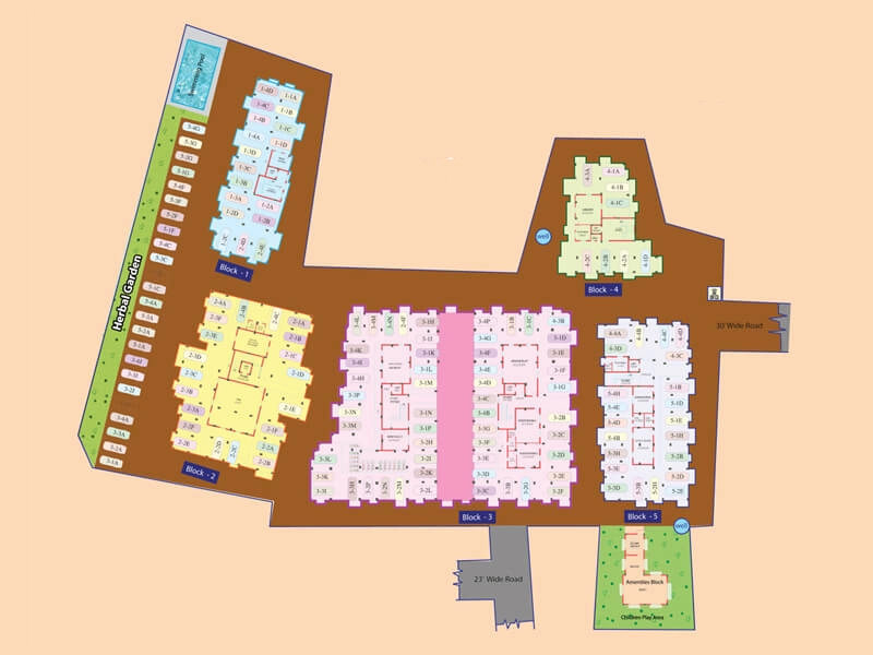 Master Plan of Natwest Vivas in Singaperumal Koil, Chennai - Image 391037