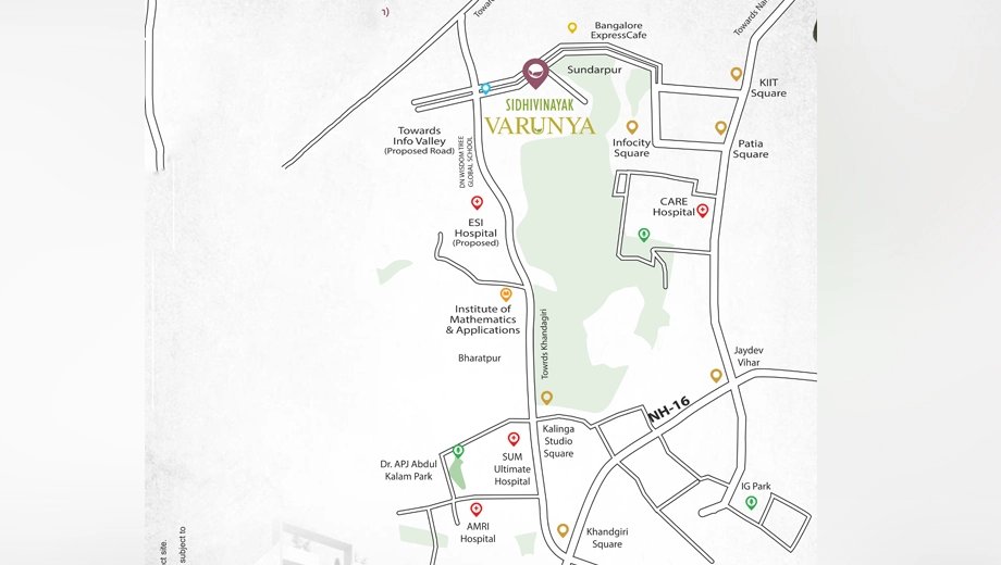 Location of Sidhivinayak Varunya - Image 397728