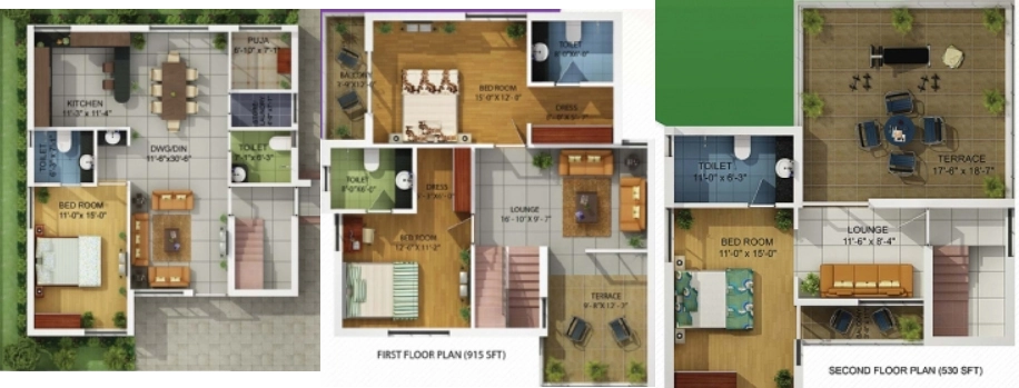 4 BHK House/Villa in Kapis Shivam Greens in Old Town, Bhubaneswar - Image 912777