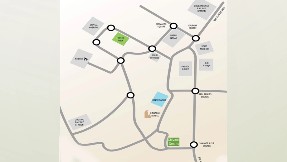 Location of Kapis Shivam Greens - Image 391114