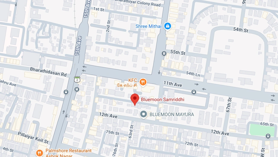 Location of Bluemoon Samriddhi - Image 391071