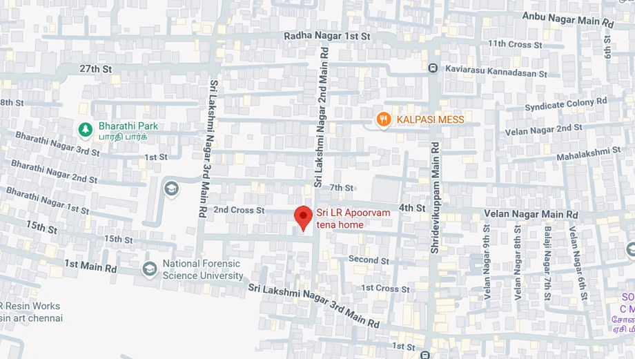 Location of Sri LR Apoorvam - Image 391092