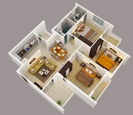 3 BHK Flat in Sriyam The Crest in Patharagadia, Bhubaneswar - Image 913187