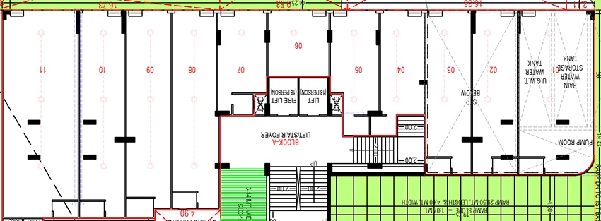 Floor Plan of Commercial Meras Azzaro in Gota, Ahmedabad - Image 391155