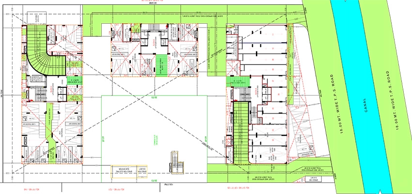 Master Plan of Commercial Meras Azzaro in Gota, Ahmedabad - Image 391154