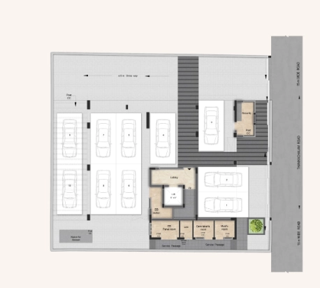 Master Plan of Krishna Shangri La in T Nagar, Chennai - Image 391204