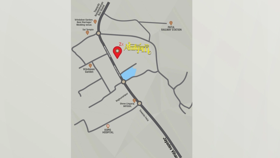 Location of Zonex ZX Atulyam - Image 391611