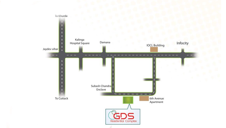 Location of GDS Residential Complex - Image 391632