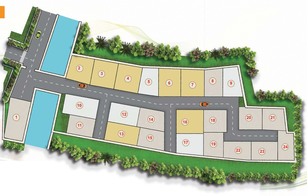 Master Plan of GDS Residential Complex in Raghunathpur, Bhubaneswar - Image 391633