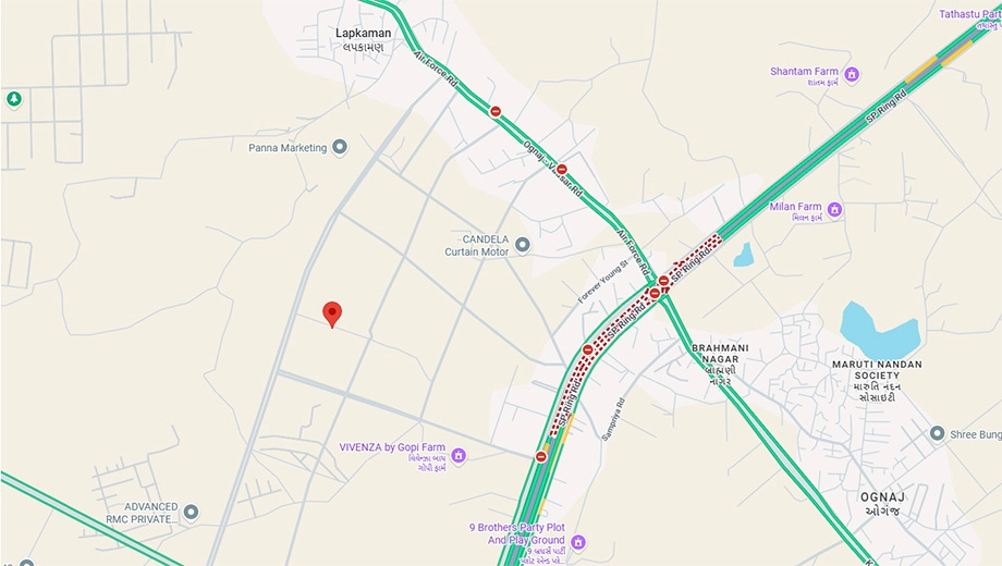 Location of Commercial Panchamrut Divine - Image 391298